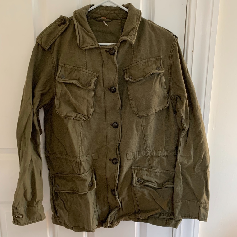 Free People "Not Your Brother's Surplus Jacket"